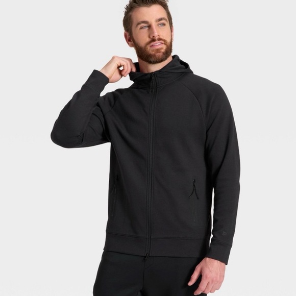 all in motion Other - Men’s Siro Ponte Full Zip Hooded Sweatshirt - All In Motion - Black - NWT M